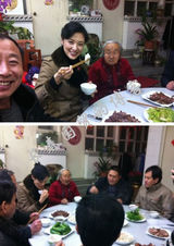 组图：周涛带队下基层走访 深入百姓家送祝福