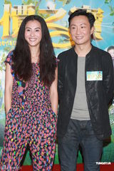 组图：张柏芝《无价》离子烫亮相 郑中基谈为父之道