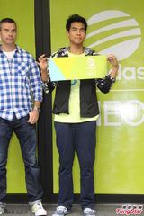 组图：彭于晏运动装亮相帅气抢镜