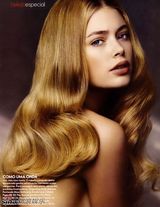 高清组图：荷兰名模杜晨-科洛斯金发写真