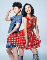 组图：张歆艺吕夏携手登封面 铁磁闺蜜默契搭档