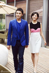 组图：戴娇倩霍政谚亲密互动大片宛若小情人