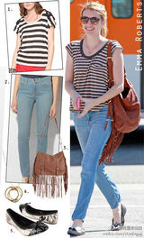 组图：明星爱街拍第一期 初秋装扮VS时装周