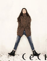 高清组图：韩团WG昭熙牛仔写真青春洋溢活泼可爱