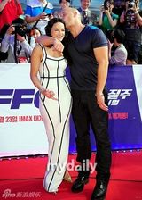 组图：《速度与激情6》韩国首尔举行首映红毯
