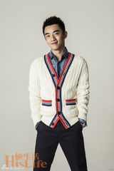 组图：郑恺写真玩转早春色彩 冷暖撞色青春洋溢