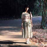 组图：武大女神微博走红 清新甜美运动风