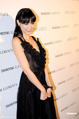 组图：钟楚红杨采妮温碧霞竞艳 三朵靓花竞绽放