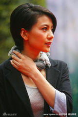 幻灯图集：高圆圆成都宣传新片 被问英文水平
