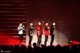 高清图：SuperJunior等歌手参加MBC music成立庆典