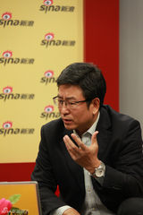 高清组图：白岩松对话冯小刚刘震云王中军