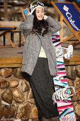 组图：江疏影冬日写真冰肌雪肤展温暖笑靥