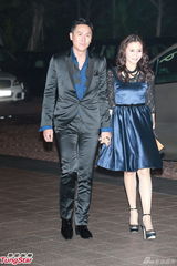 组图：钱嘉乐汤盈盈婚礼直击 郭富城成龙祝贺