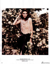 高清图：名模肯德拉-斯皮尔斯登中国版《Vogue》