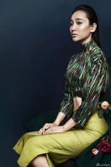 组图：王艺嘉冷艳写真曝光 冷美人尽显优雅妩媚