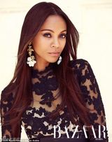 组图：“阿凡达”女星华美性感杂志大片