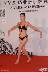 组图：亚洲小姐选拔深圳面试 选手身段招数各异