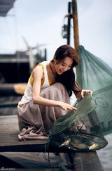 组图：韩雪为家乡代言 江南水乡显自然清新