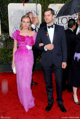 高清组图：戴安-克鲁格紫色礼服亮相红地毯