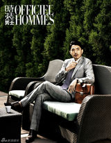 组图：李威时尚大片展绅士儒雅