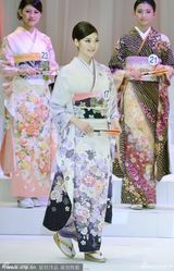 组图：日本小姐冠军出炉 21岁大学生当选