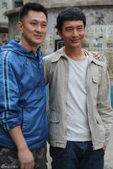 高清：黄晓明《叶问2》杀青　备蛋糕与剧组同贺