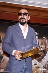 组图：《三国》主演台湾宣传 何润东佩服陈建斌