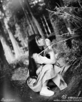 组图：武大女神微博走红 清新甜美运动风