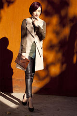 组图：陈数《男闺蜜》红短发剧照时尚似街拍