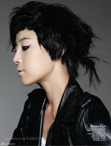 高清组图：韩智慧杂志照浓妆上阵 个性另类新造型