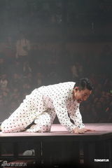 组图：刘德华“体力派”演唱会 与黎明携手同台