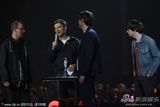 组图：第32届全英音乐奖 Blur乐队获杰出贡献奖