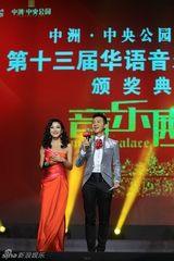 组图：群星亮相华语传媒大奖 汪峰获年度艺人奖