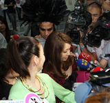 组图：LadyGaga台湾演唱会众星云集 Makiyo昆凌现身