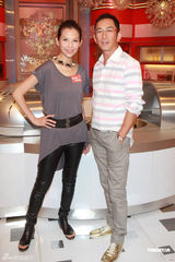 组图：蔡少芬望举家拍广告 吴启华明年为无线拍剧