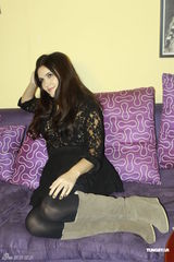 组图：乔伊丝-乔纳森加盟BTV春晚 苦练中文