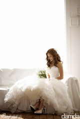 组图：前Jewelry成员李智贤婚纱照曝光