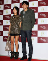 高清图：《我的黑帮恋人》首映式 张东健夫妇出席