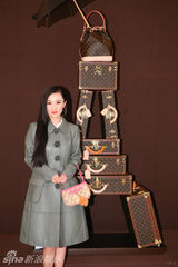 组图：霍思燕为国际品牌剪彩 妩媚亮相显贵族风情