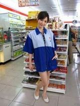 组图：台湾正妹店员清纯甜美似侯佩岑