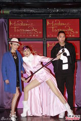 组图：梅艳芳蜡像揭幕 郭可盈彭敬慈怀念梅姐