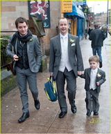 组图：《指环王》演员结婚 “霍比特人”重聚道贺