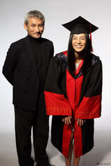 组图：“萌学生”杨采妮与“怪老师”徐克