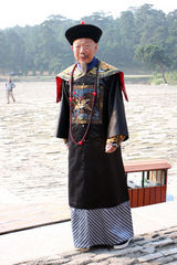 组图：《瀛寰之志》探班 刘威出演道光场面宏大