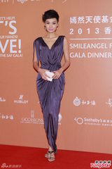 群星闪耀嫣然基金晚宴 王菲旗袍装与李亚鹏恩爱