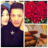 组图：杨千嬅微博大肚日记