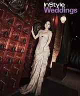 组图：韩星闵孝琳唯美婚纱写真 低胸款性感优雅