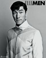 组图：张亮时尚大片秀长腿人鱼线 斯文不失风度