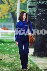 组图：张歆艺最新街拍曝光 优雅出街展现超气场