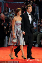 组图：《锅匠》首映 科林费斯加里奥德曼携妻亮相